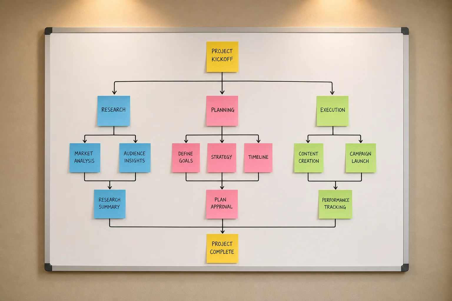 Sesi diagnosis offer dan struktur halaman sebelum desain dibuat